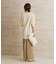 organic linen 混 カーディガン