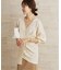 organic linen 混 カーディガン