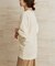 organic linen 混 カーディガン