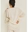organic linen 混 カーディガン