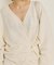 organic linen 混 カーディガン