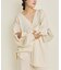 organic linen 混 カーディガン