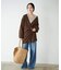 organic linen 混 カーディガン