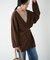 organic linen 混 カーディガン