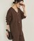 organic linen 混 カーディガン