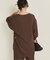 organic linen 混 カーディガン