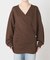 organic linen 混 カーディガン