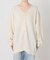 organic linen 混 カーディガン