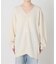 organic linen 混 カーディガン