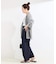 《追加10》ウォッシャブル / DU JOUR / デュ ジュール BARREL BAGGY JEAN
