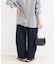 《追加10》ウォッシャブル / DU JOUR / デュ ジュール BARREL BAGGY JEAN