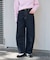 《追加10》ウォッシャブル / DU JOUR / デュ ジュール BARREL BAGGY JEAN