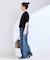 《追加10》ウォッシャブル / DU JOUR / デュ ジュール BARREL BAGGY JEAN