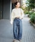 《追加10》ウォッシャブル / DU JOUR / デュ ジュール BARREL BAGGY JEAN