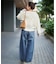 《追加10》ウォッシャブル / DU JOUR / デュ ジュール BARREL BAGGY JEAN