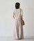 ラティスシャギーショートスリーブニット