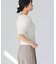 ラティスシャギーショートスリーブニット
