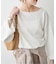 カットオフスウェットプルオーバー