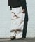 ガーメント ダイ オーバー パンツ