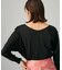 BACK Vネック ロングスリーブプルオーバー