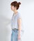 手洗い可 / フレンチリネンスリーブレスブラウス