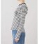 ハニカムキャップフリルロングスリーブ TEE