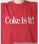 GOOD ROCK SPEED / グッドロックスピード COCA-COLA Tshirts RED