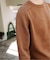 【LE / エルイー】 cotton crew knit/ニット