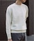 【LE / エルイー】 cotton crew knit/ニット