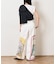 ONE SHOULDER TAFFETA ブラウス