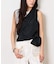 ONE SHOULDER TAFFETA ブラウス