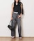 ONE SHOULDER TAFFETA ブラウス