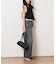 ONE SHOULDER TAFFETA ブラウス