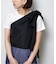 ONE SHOULDER TAFFETA ブラウス