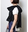ONE SHOULDER TAFFETA ブラウス