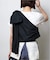 ONE SHOULDER TAFFETA ブラウス