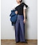 ONE SHOULDER TAFFETA ブラウス