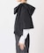 ONE SHOULDER TAFFETA ブラウス