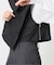 ONE SHOULDER TAFFETA ブラウス