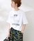 フェイドフロッキープリント Tシャツ