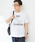 フェイドフロッキープリント Tシャツ