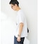 フェイドフロッキープリント Tシャツ