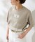 フェイドフロッキープリント Tシャツ