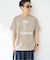フェイドフロッキープリント Tシャツ