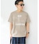 フェイドフロッキープリント Tシャツ