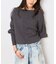 2WAYワイドネックルーズKNIT CARDIGAN TOPS：ニット