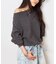 2WAYワイドネックルーズKNIT CARDIGAN TOPS：ニット