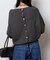 2WAYワイドネックルーズKNIT CARDIGAN TOPS：ニット