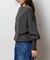 2WAYワイドネックルーズKNIT CARDIGAN TOPS：ニット