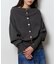 2WAYワイドネックルーズKNIT CARDIGAN TOPS：ニット